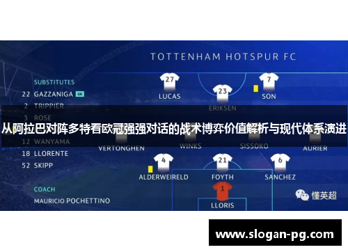 从阿拉巴对阵多特看欧冠强强对话的战术博弈价值解析与现代体系演进